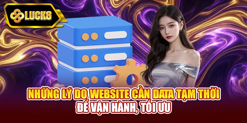 Những lý do website cần data tạm thời để vận hành, tối ưu